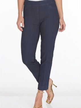VENUS Navy Stretch Pull-On Pants